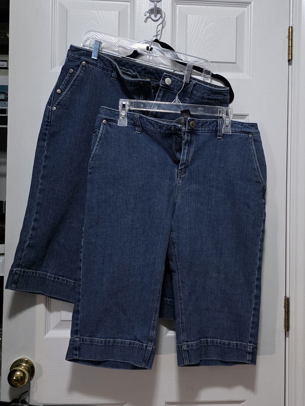 Nine West Women's Denim Capris in Blue (2ea in total)